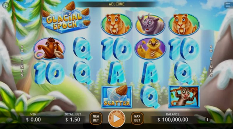 Play Glacial Epoch by Kagaming at 1Win Casino