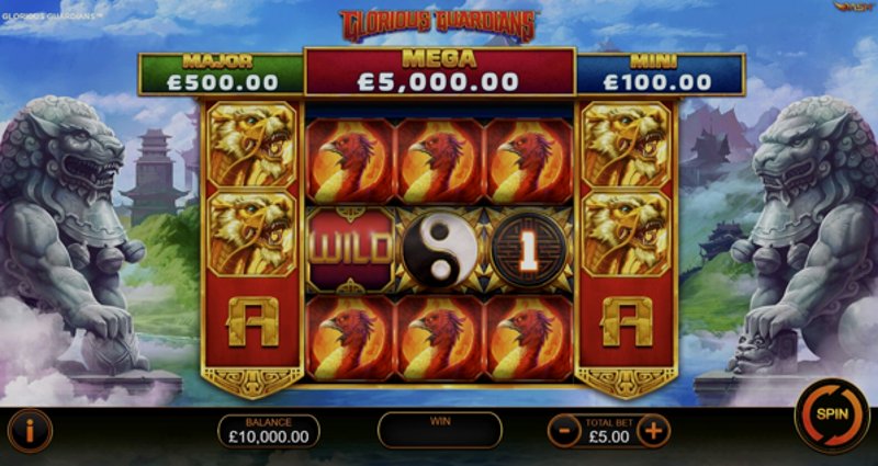 Play Glorious Guardians by Playtech at 1Win Casino