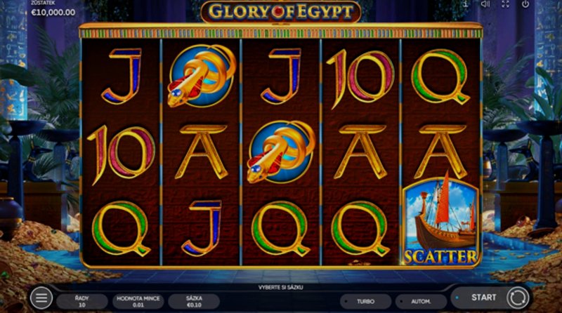 Play Glory of Egypt by Endorphina at 1Win Casino