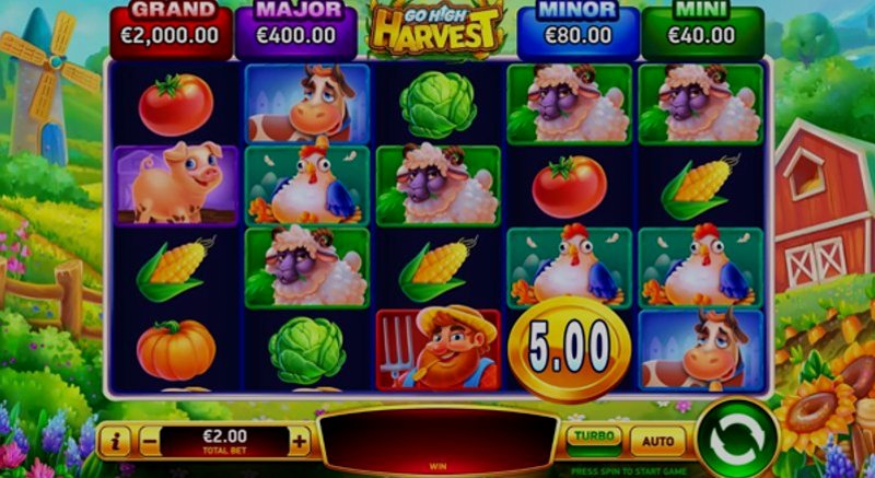 Play Go High Harvest by Rubyplay at 1Win Casino