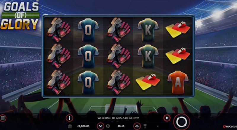 Play Goals of Glory by Nucleus Gaming at 1Win Casino