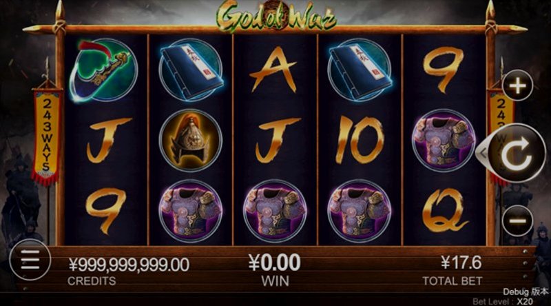 Play God of War by Cq9 at 1Win Casino