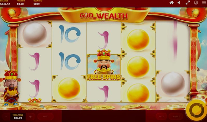 Play God of Wealth by Red Tiger at 1Win Casino