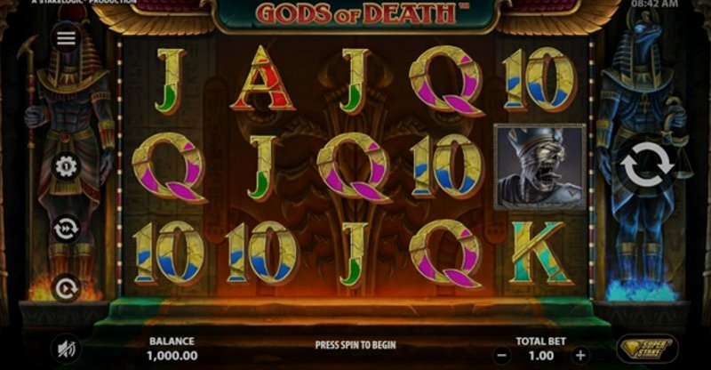 Play Gods of Death by Stakelogic at 1Win Casino