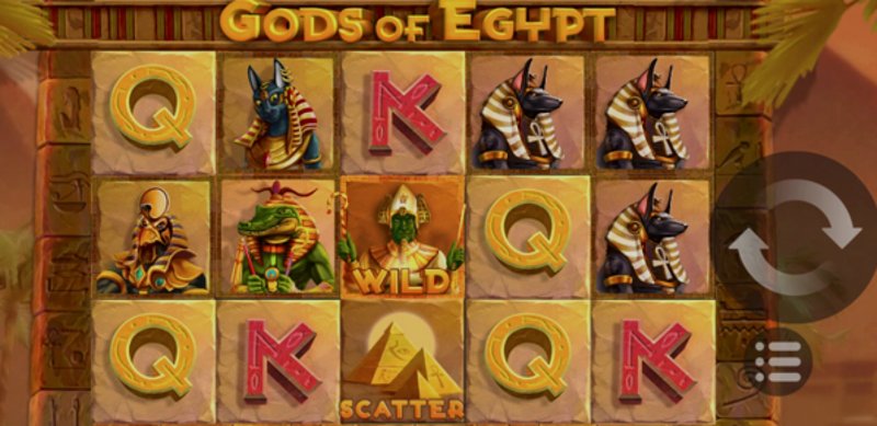 Play Gods Of Egypt by Mrslotty at 1Win Casino