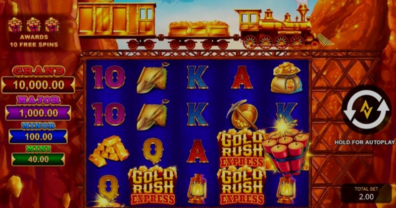 Play Gold Rush Express by Games Global at 1Win Casino