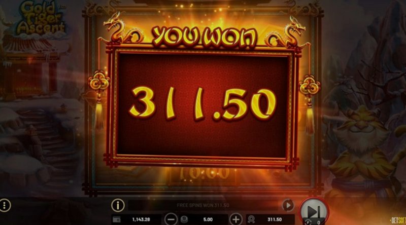 Play Gold Tiger Ascent by Betsoft at 1Win Casino