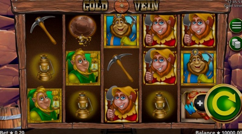 Play Gold Vein by Booming at 1Win Casino