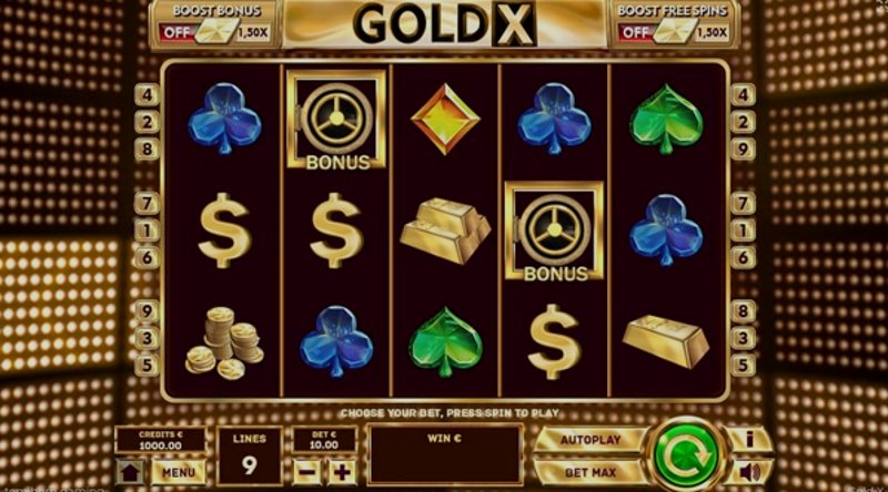 Play Gold X in Kenya at 1Win Casino