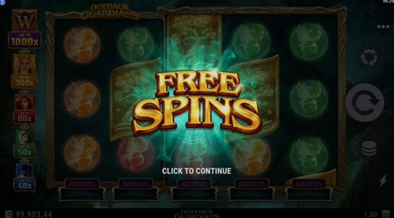 Play Goldaur Guardians by Games Global at 1Win Casino