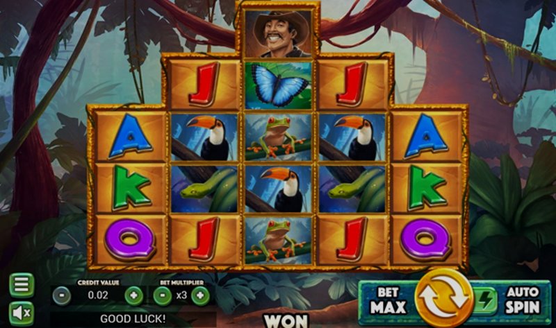 Play Golden Amazon by Swintt at 1Win Casino