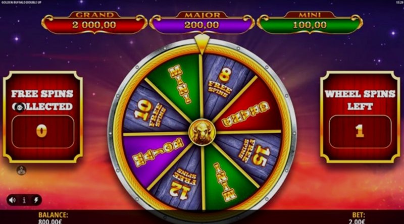 Play Golden Buffalo by Swintt at 1Win Casino