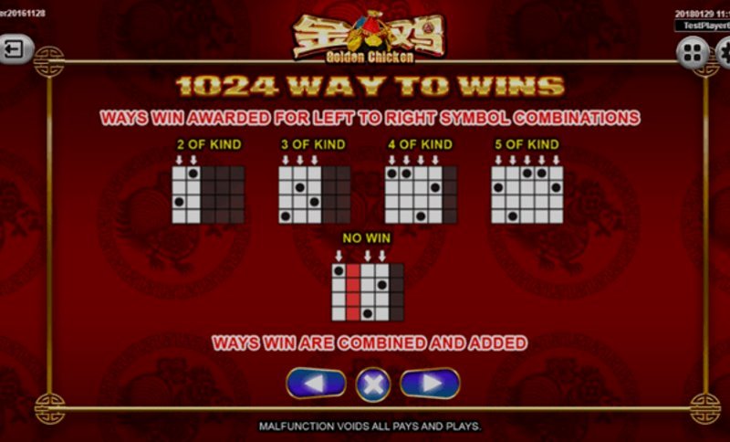 Play Golden Chicken by Spadegaming at 1Win Casino