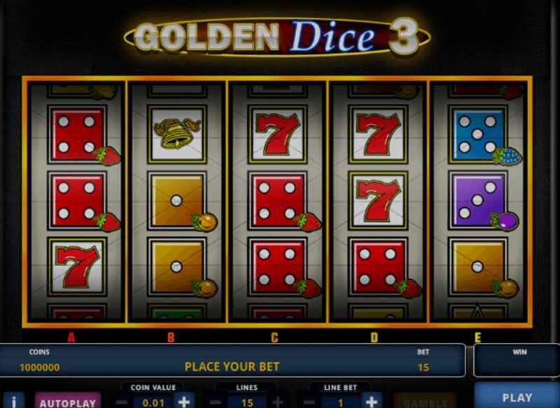 Play Golden Dice 3 by Zeus Play at 1Win Casino