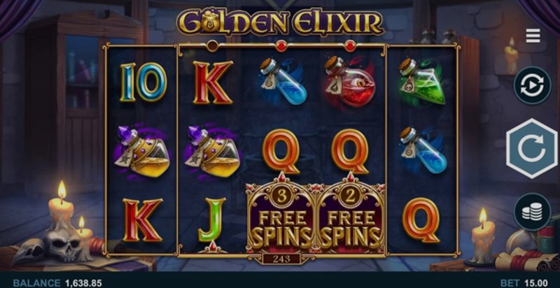 Play Golden Elixir by Games Global at 1Win Casino