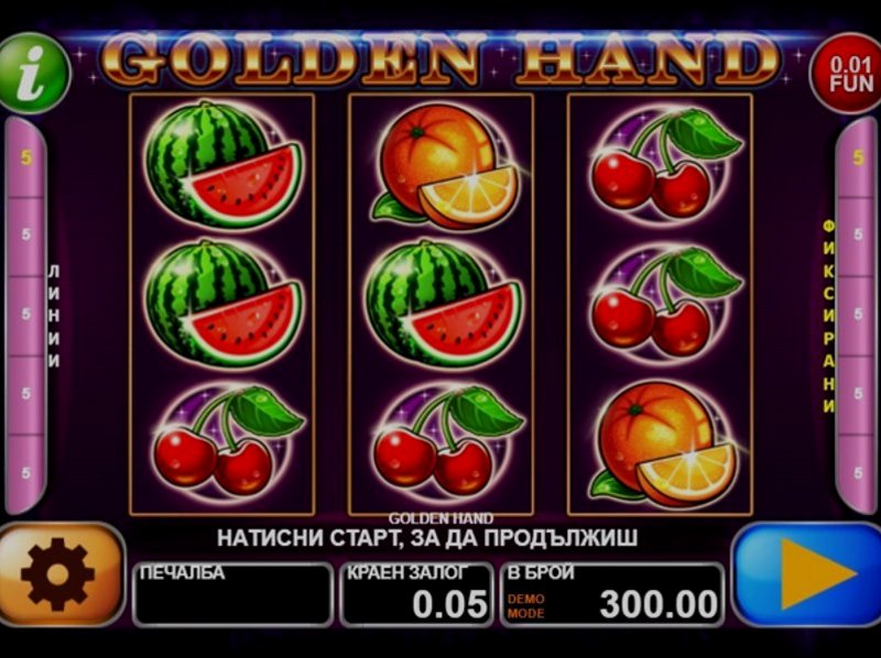 Play Golden Hand by Ct Interactive at 1Win Casino