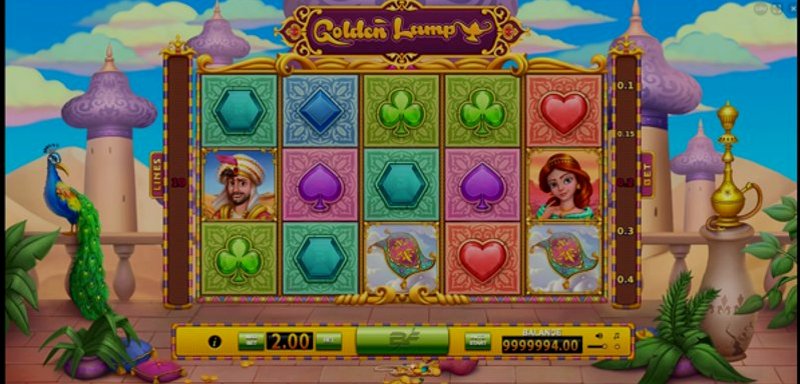 Play Golden Lamp by Bf Games at 1Win Casino