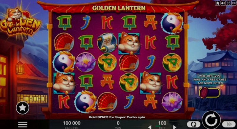 Play Golden Lantern by Belatra at 1Win Casino