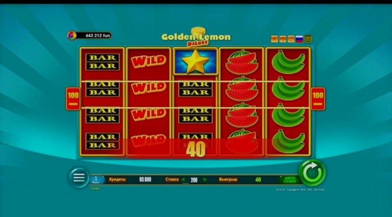 Play Lemon deluxe by Belatra at 1Win Casino