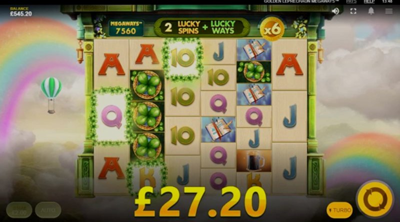 Play Golden Leprechaun Megaways by Red Tiger at 1Win Casino