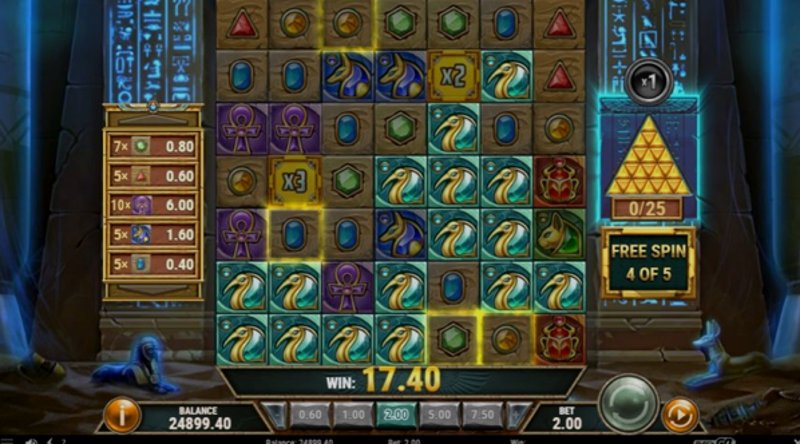 Play Golden Osiris by Playn Go at 1Win Casino