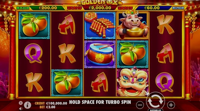 Play Golden Ox by Endorphina at 1Win Casino