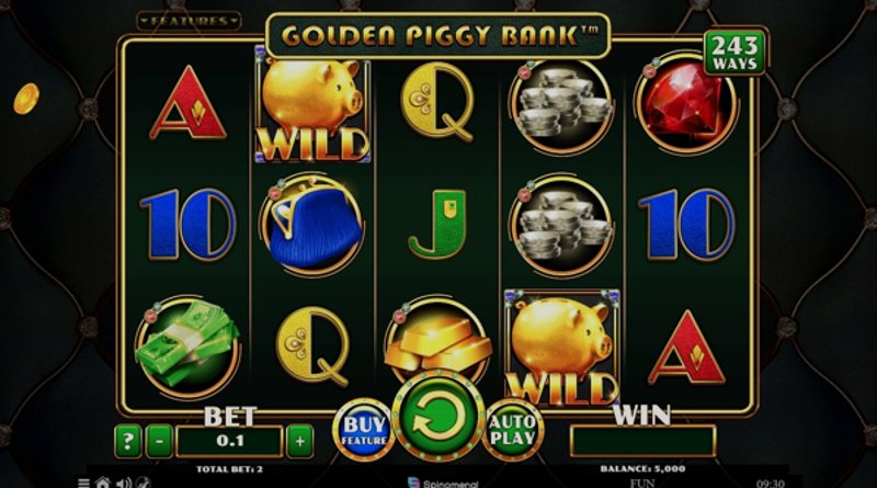 Play Golden Piggy Bank by Spinomenal at 1Win Casino