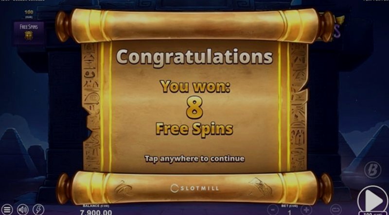 Play Golden Scrolls by Slotmill at 1Win Casino