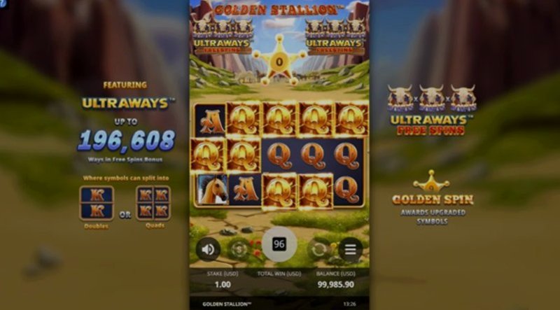 Play Golden Stallion by Games Global at 1Win Casino