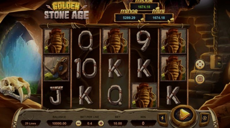 Play Golden Stone Age by Tpg at 1Win Casino