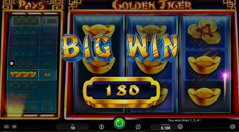 Play Golden Tiger by Isoftbet at 1Win Casino