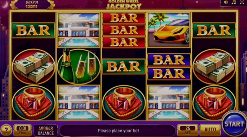 Play Golden Wheel by Golden Hero Games at 1Win Casino