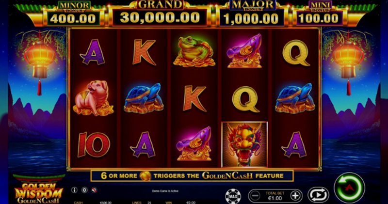 Play Golden Wisdom by Ainsworthgame at 1Win Casino