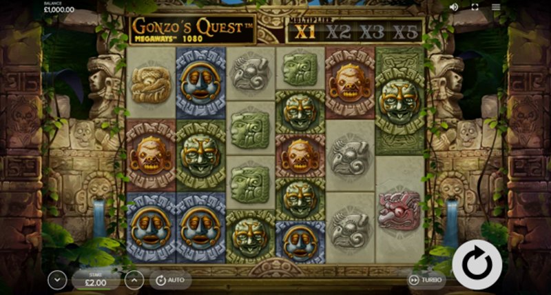 Play Gonzos Quest Megaways by Redtiger at 1Win Casino