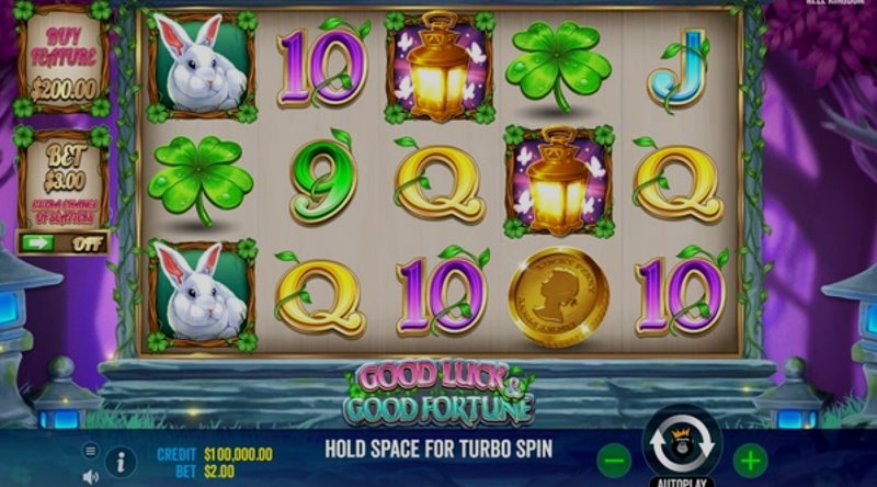 Play Good Fortune by Cq9 at 1Win Casino