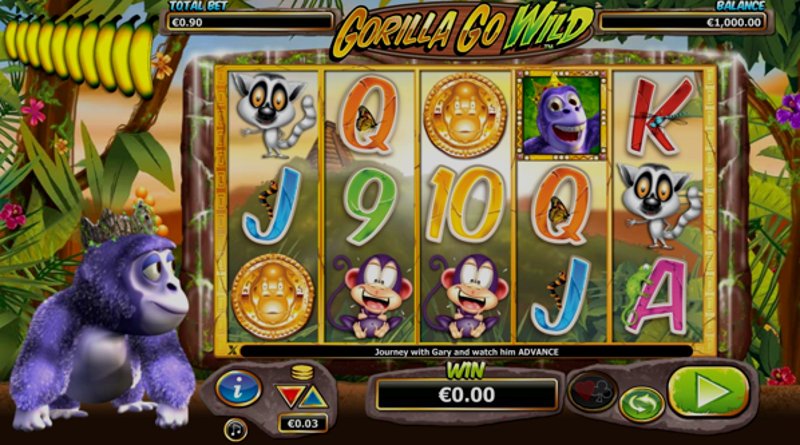 Play Gorilla by Novomatic at 1Win Casino