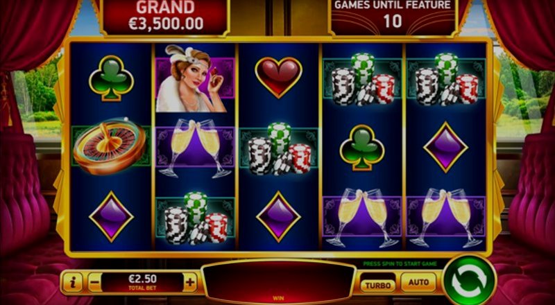 Play Grand Express Action Class by Rubyplay at 1Win Casino