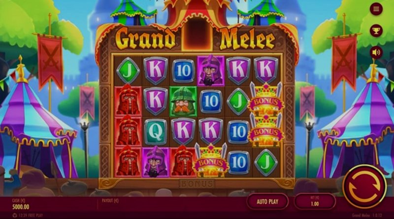 Play Grand Melee by Thunderkick at 1Win Casino