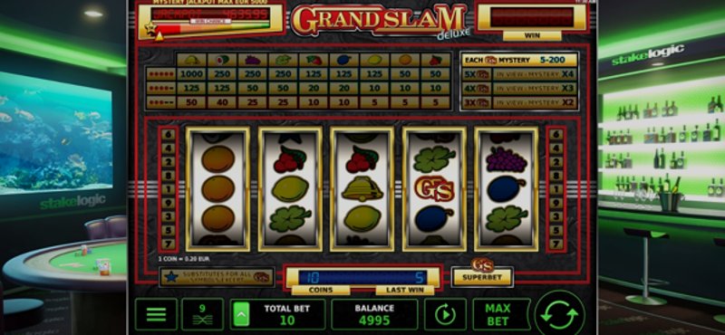 Play Grand Slam Deluxe by Stakelogic at 1Win Casino