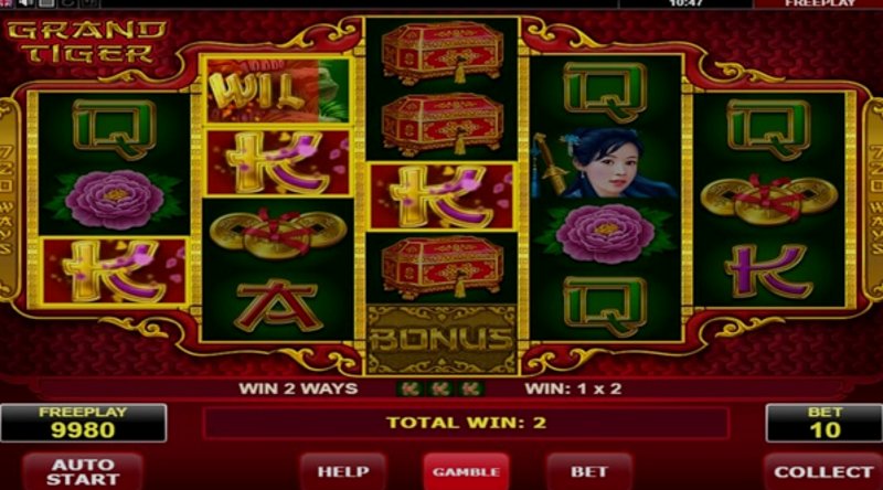 Play Grand Tiger by Amatic at 1Win Casino