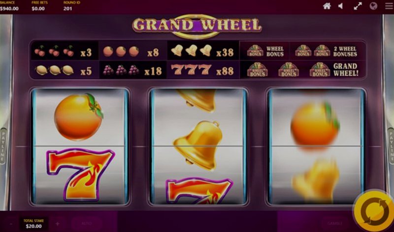 Play Grand Wheel by Redtiger at 1Win Casino