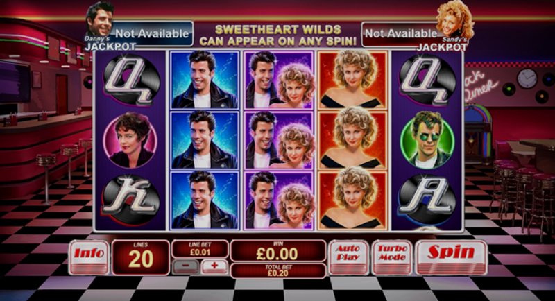 Play Grease by Playtech at 1Win Casino