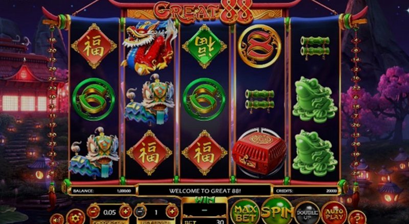 Play Great 88 by Betsoft at 1Win Casino