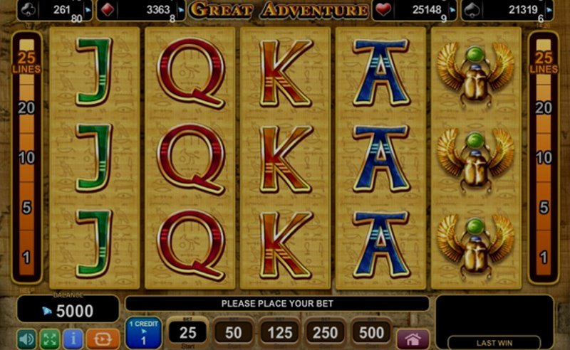 Play Great Adventure by Amusnet at 1Win Casino