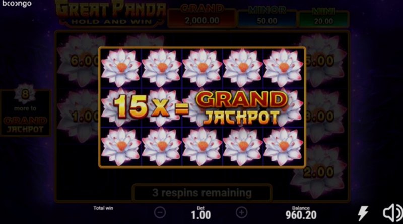 Play Great Panda by 3 Oaks Gaming at 1Win Casino