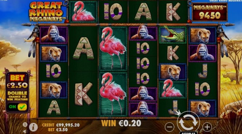 Play Great Rhino Megaways by Pragmatic at 1Win Casino