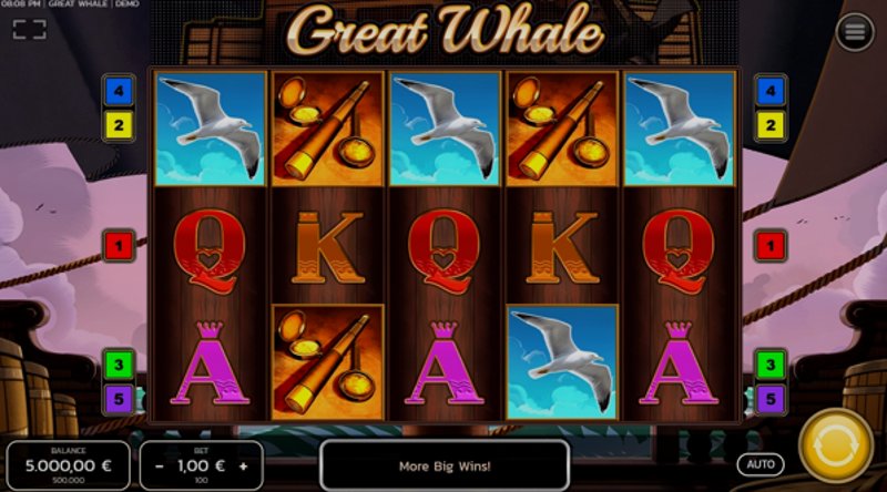 Play Great Whale by Fazi at 1Win Casino