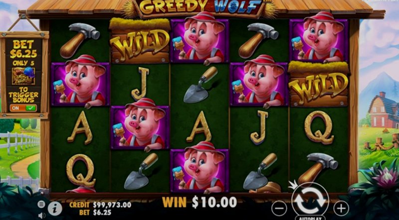 Play Greedy Wolf by Pragmatic at 1Win Casino