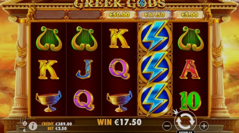 Play Greek Gods by Pragmatic at 1Win Casino