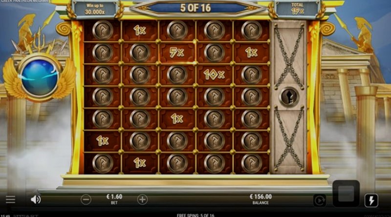 Play Greek Pantheon Megaways by Gameart at 1Win Casino